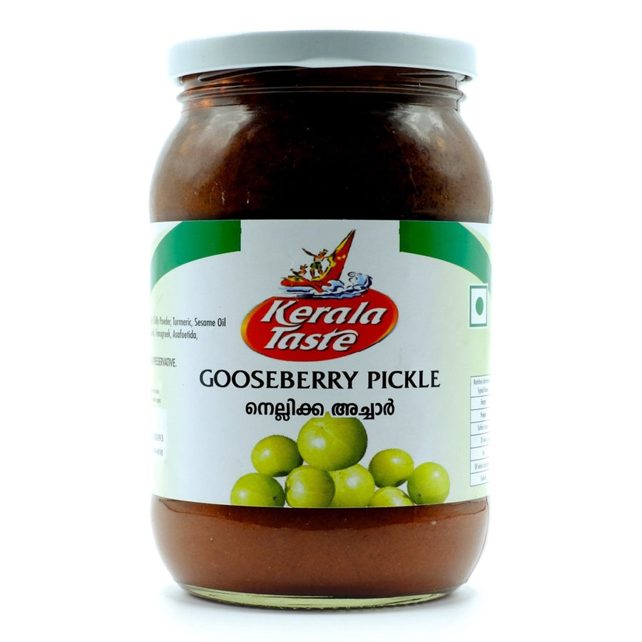 KERALA TASTE GOOSEBERRY PICKLE - 400G - KERALA TASTE