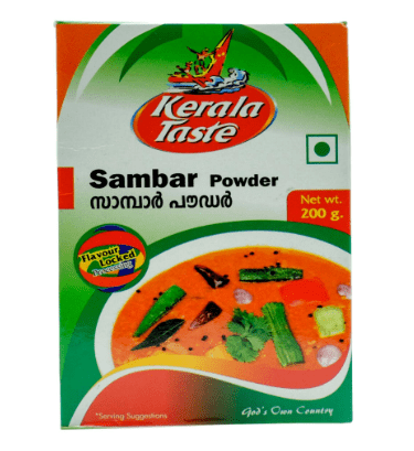 KERALA TASTE SAMBAR POWDER - 200G - KERALA TASTE