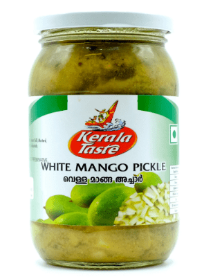 KERALA TASTE WHITE MANGO PICKLE - 400G - KERALA TASTE