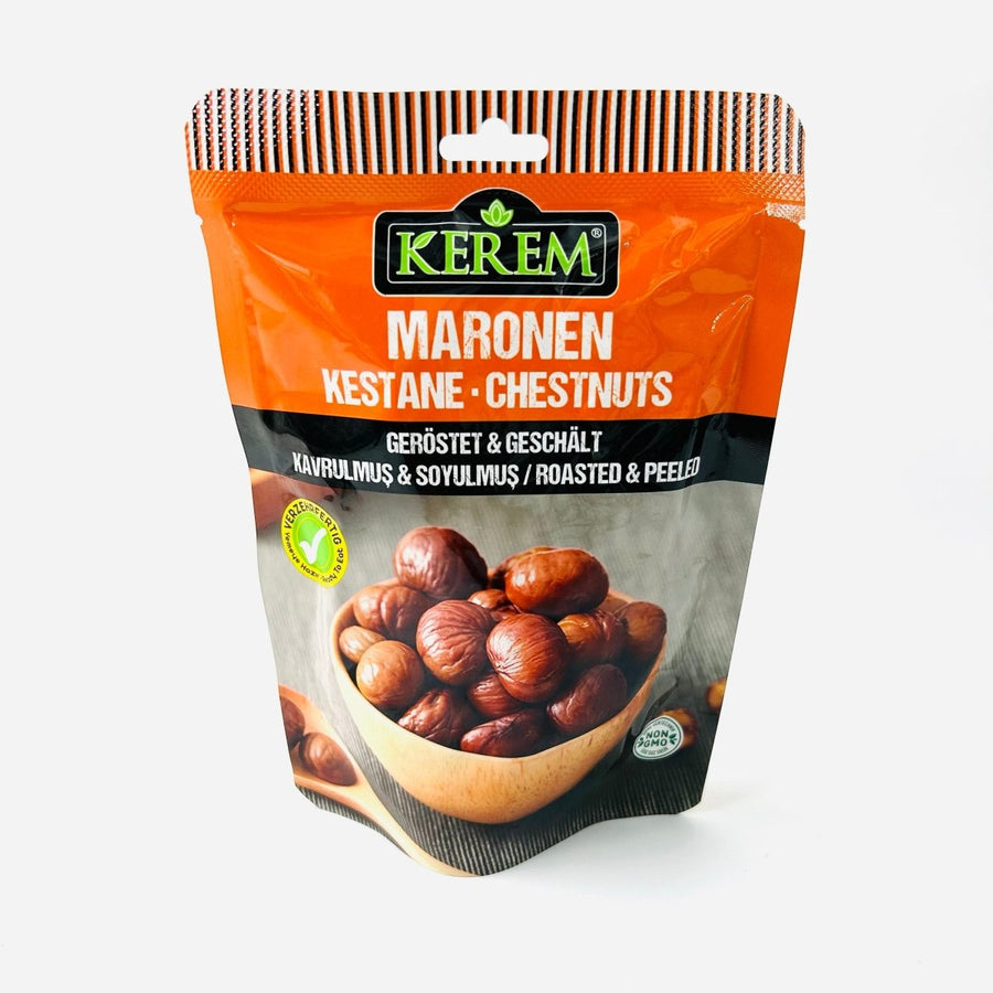 KEREM CHESTNUT ROASTED & PEELED - 125G - KEREM