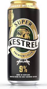 KESTREL SUPPER PREMIUM LAGER - 500ML - KESTREL