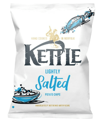 KETTLE LIGHTLY SALTED - 130G - KETTLE