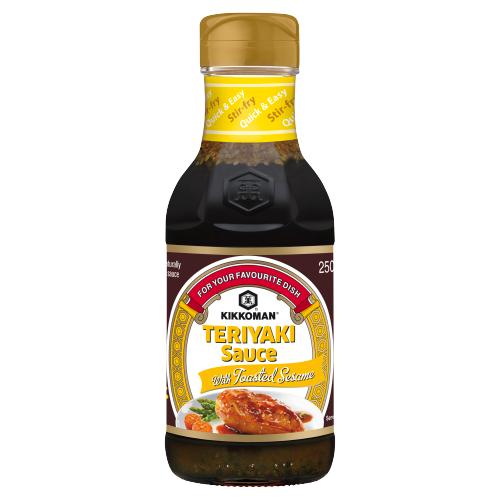 KIKKOMAN TERIYAKI SESAME - 250ML - KIKKOMAN