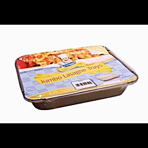 KINGFISHER CATERING JUMBO FOIL LASAGNE TRAYS - 3 PACK - KINGFISHER