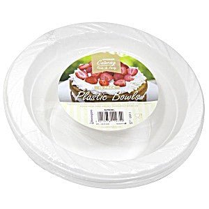 KINGFISHER PLASTIC BOWLS - 15 PACK - KINGFISHER