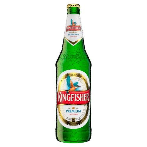 KINGFISHER PREMIUM LAGER BEER - 650ML - KINGFISHER