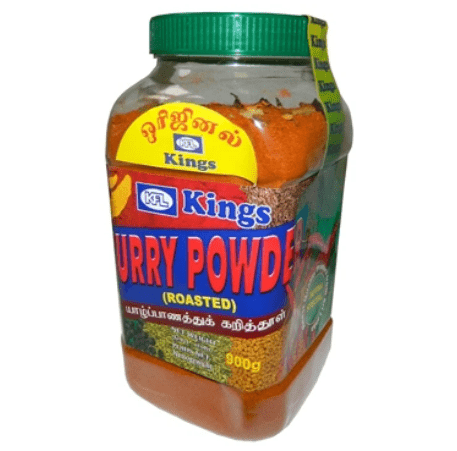 KINGS ROASTED CURRY POWDER - 900G - KINGS