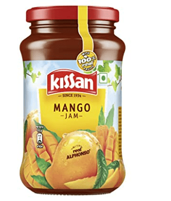 KISSAN MANGO JAM - 490G - KISSAN