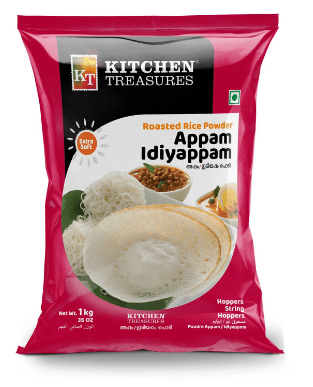 KITCHEN TREASURES APPAM IDIYAPPAM ROASTED RICE POWDER - 1KG - KITCHEN TREASURES