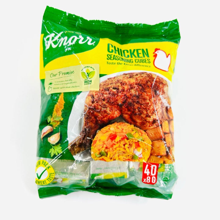 KNORR CHICKEN SEASONING CUBES - 320G - KNORR