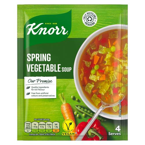 KNORR SPRING VEGETABLE PACKET SOUP - 48G - KNORR