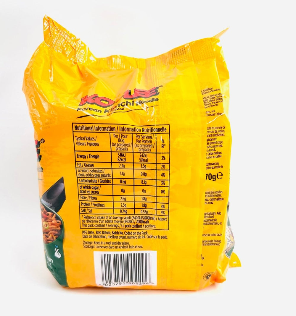 KO - LEE KOREAN KIMICHI NOODLES - 280G - KO - LEE