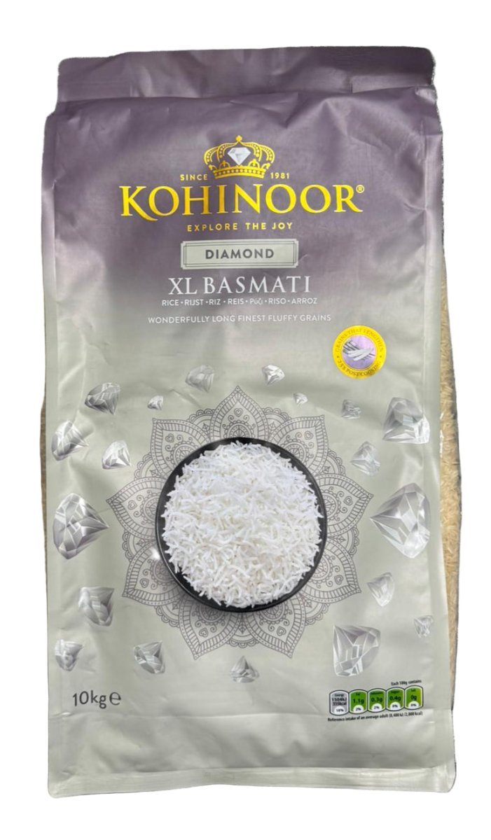 Kohinoor Diamond Xl Basmati Rice - 10kg - KOHINOOR