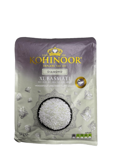 Kohinoor Diamond Xl Basmati Rice - 5kg - KOHINOOR