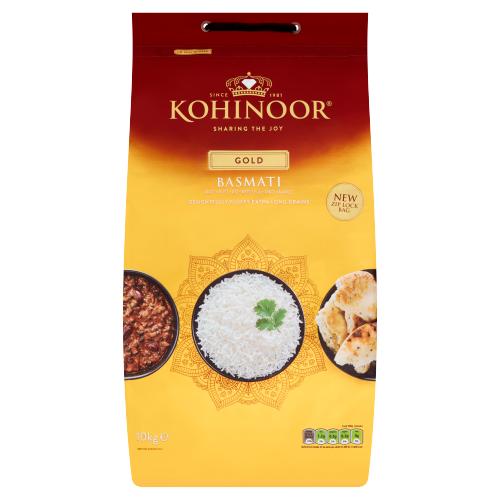 KOHINOOR EXTRA LONG BASMATI RICE - 10KG - KOHINOOR