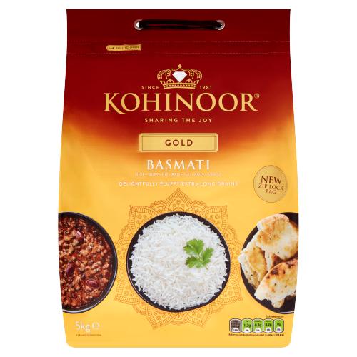 KOHINOOR GOLD BASMATI RICE - 5KG - KOHINOOR