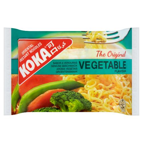 KOKA INSTANT NOODLES VEGETABLE FLAVOUR - 85G - KOKA