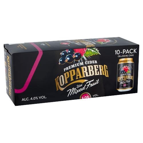 KOPPARBERG MIXED FRUIT 10PK - 330ML - KOPPARBERG