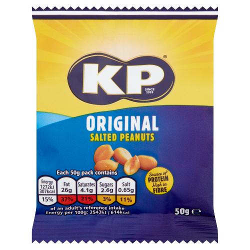 KP ORIGINAL SALTED PEANUTS - 50G - KP