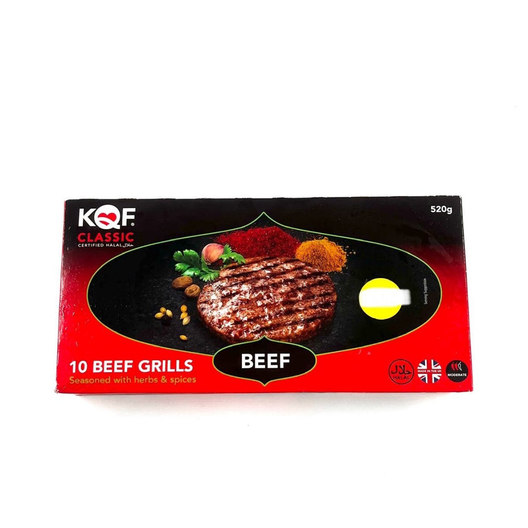 KQF CLASSIC 10 BEEF GRILLS - 520G - KQF