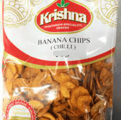 KRISHNA BANANA CHIPS CHILLI - 150G - KRISHNA