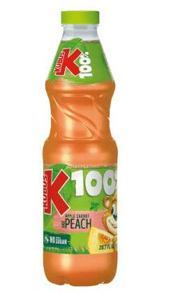 KUBUS CARROT PEACH APPLE - 850ML - KUBUS