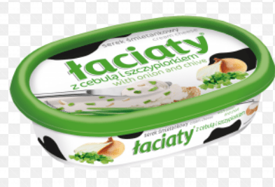 LACIATY CREAM CHEESE WITH ONION AND CHIVES - 150G - LACIATY