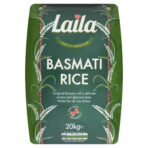 LAILA BASMATI RICE - 20KG - LAILA