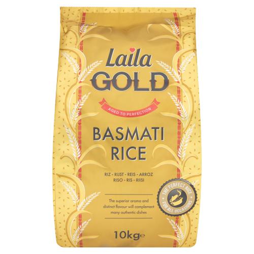 LAILA GOLD BASMATI RICE - 10KG - LAILA