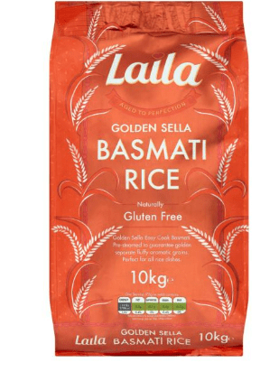 LAILA GOLDEN SELLA BASMATI - 10KG - LAILA