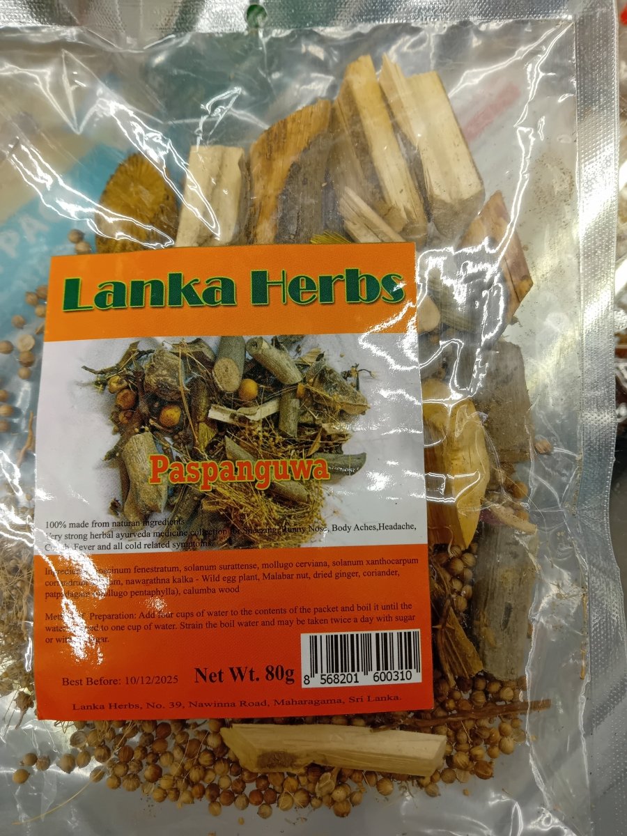 LANKA HERBS PASPANGUWA - 80G - LANKA HERBS