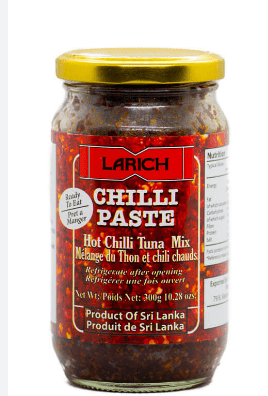 LARICH CHILLI PASTE HOT CHILLU TUNA MIX - 300G - LARICH