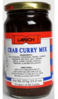 LARICH CRAB CURRY MIX - 375G - LARICH