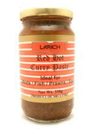 LARICH HOT CURRY PASTE - 350G - LARICH