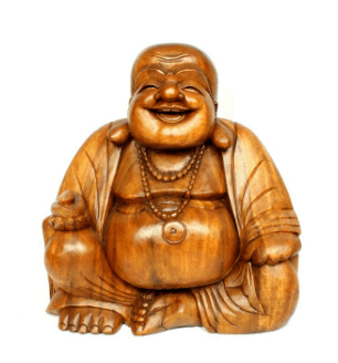 LAUGHING BUDDHA STATUE - MEDIUM - ALLIBHAVAN