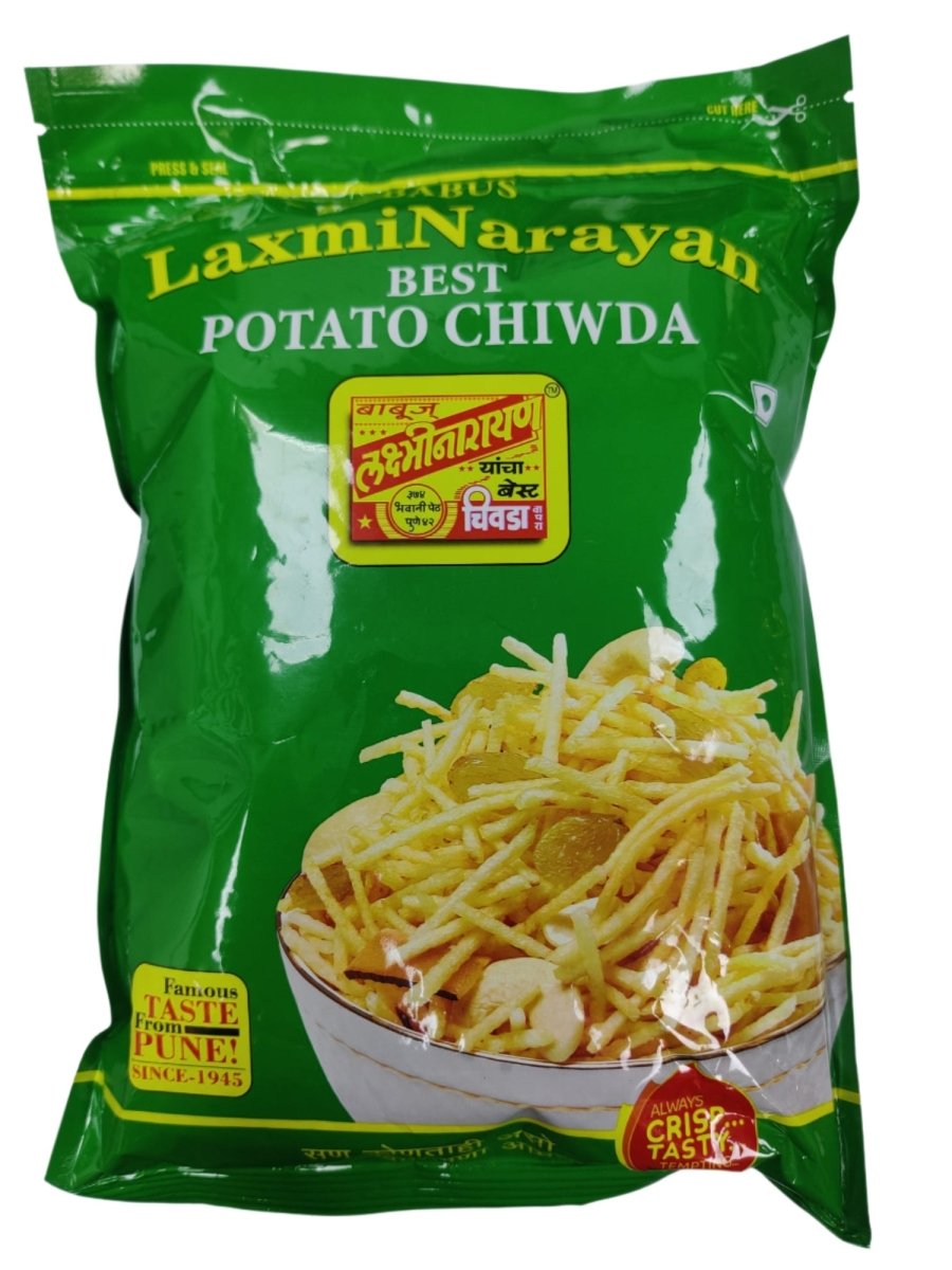Laxmi Narayan Potato Chiwda - 400g - LAXMI