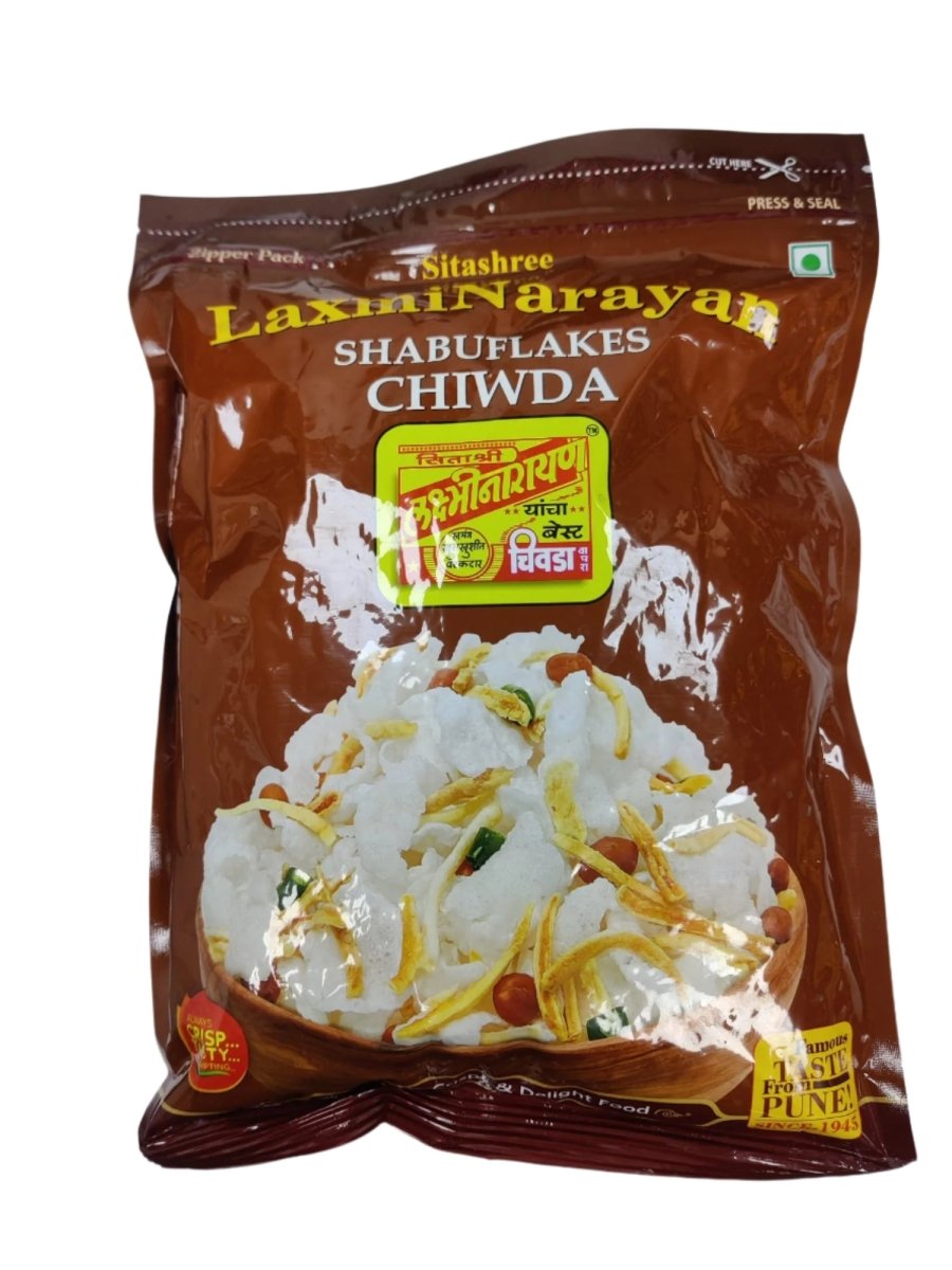 Laxmi Narayan Shabuflakes Chiwda - 250g - LAXMI