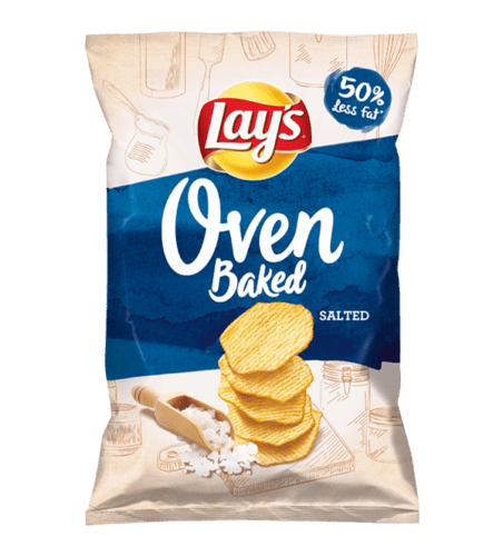 LAYS BAKED SALT 125G - LAYS