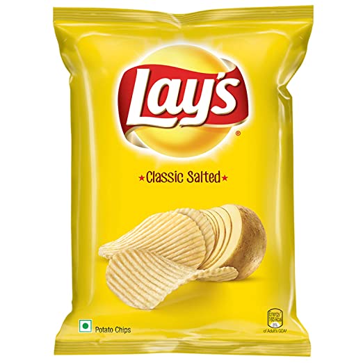 LAYS CLASSIC SALTED CHIPS - 52G - LAYS