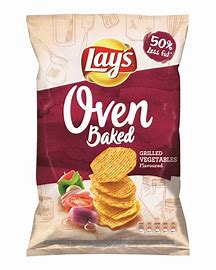 LAYS OVEN BAKED G. VEGETABLES - 125G - LAYS