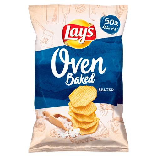 LAY'S OVEN BAKED SALTED 125G - LAYS