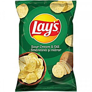 LAY'S SOUR CREAM - 140G - LAYS