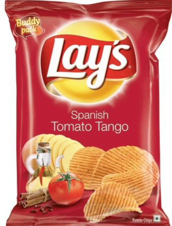 LAYS SPANISH TOMATO CHIPS - 50G - LAYS