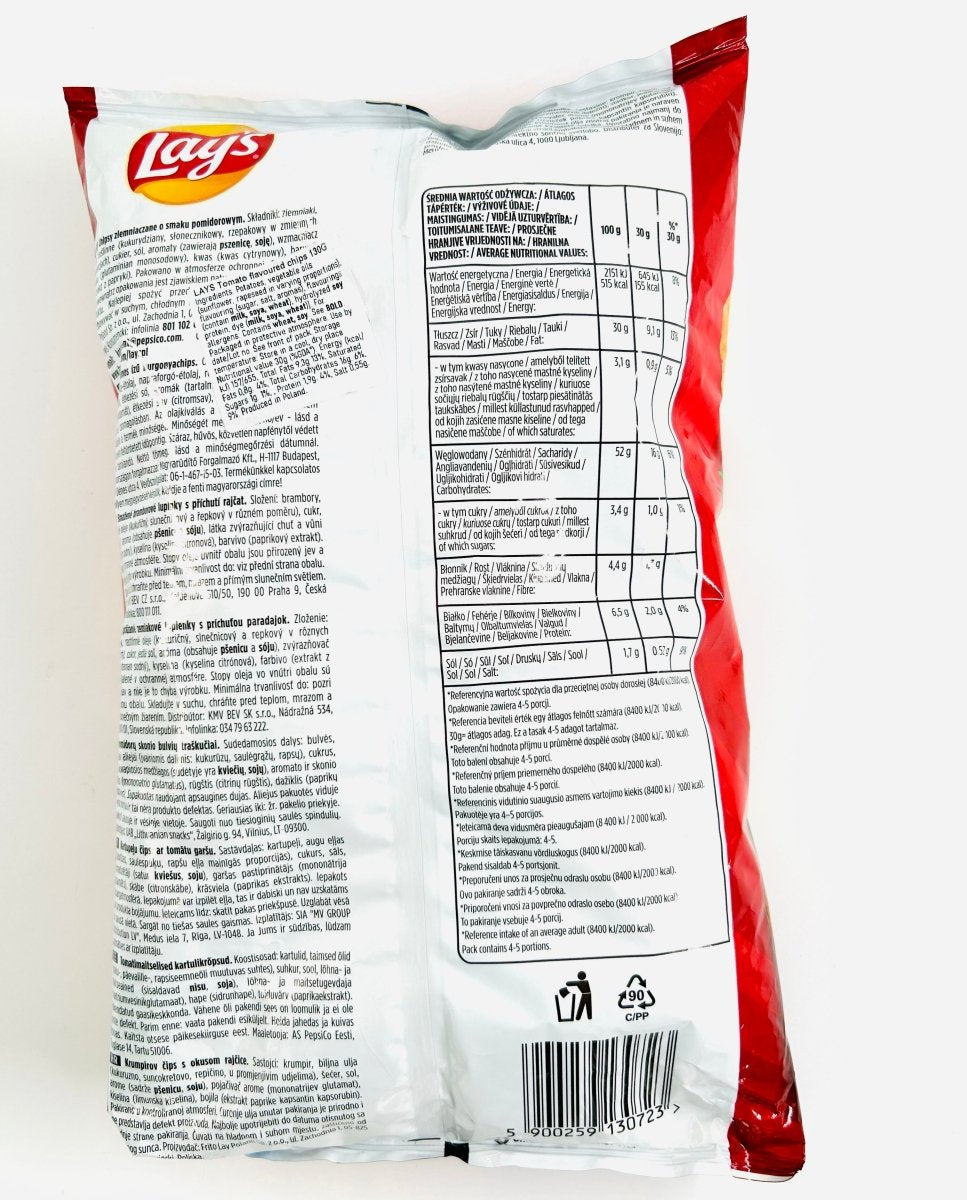 LAYS TOMATO FLAVOURED - 140G - LAYS