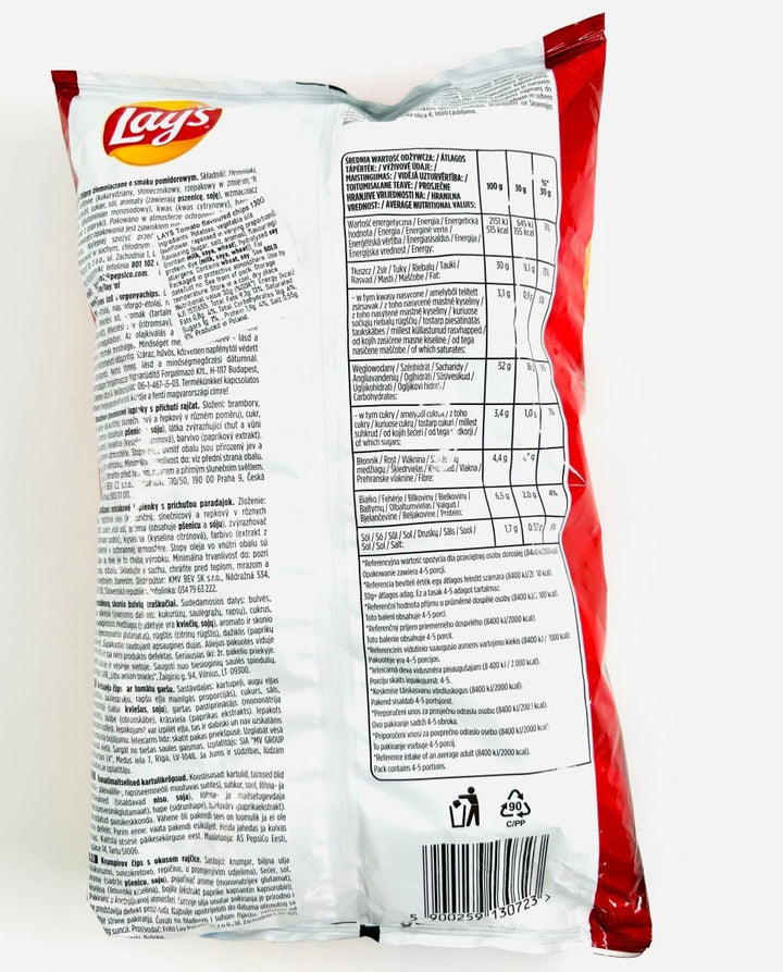 LAYS TOMATO FLAVOURED - 140G - LAYS