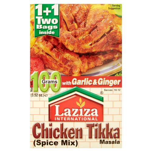 LAZIZA CHICKEN TIKKA MASALA SPICE MIX - 100G - LAZIZA