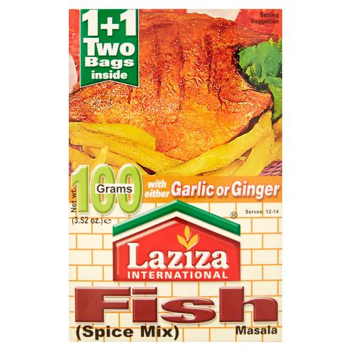 LAZIZA FISH MASALA SPICE - 100G - LAZIZA