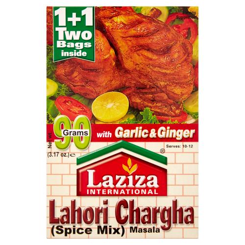 LAZIZA LAHORI CHARGHA MASALA SPICE MIX - 100G - LAZIZA