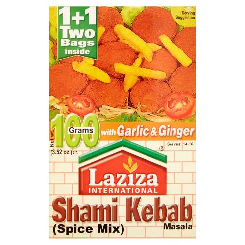 LAZIZA SHAMI KEBAB MASALA - 100G - LAZIZA