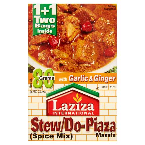 LAZIZA STEW SPICE MIX MASALA - 80G - LAZIZA